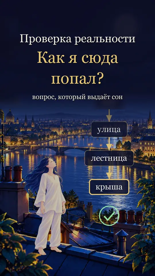 Обложка ролика «Проверка реальности: «Как я сюда попал?»»